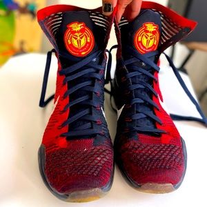 Rare Collector’s Nike Kobe Bryant 10 X Elite High USA America Red Mens Size 12